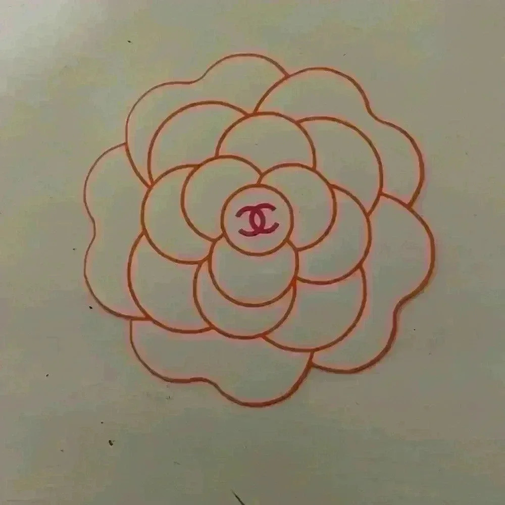 Chanel paper flower